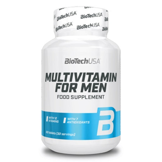 BioTech Multivitamin for Men 60 Tabl. - SHOPOUTLET24. Der Protein und Supplement Dealer