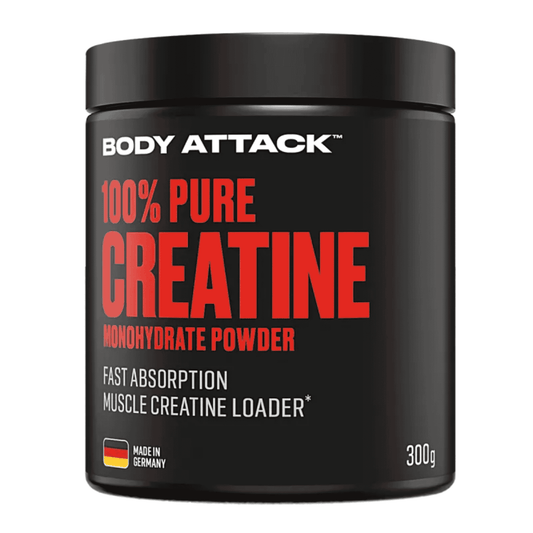 Body Attack 100% Pure Creatine 300g - SHOPOUTLET24. Der Protein und Supplement Dealer