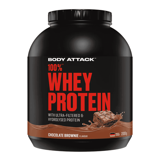 Body Attack 100% Whey Protein 2000g - SHOPOUTLET24. Der Protein und Supplement Dealer