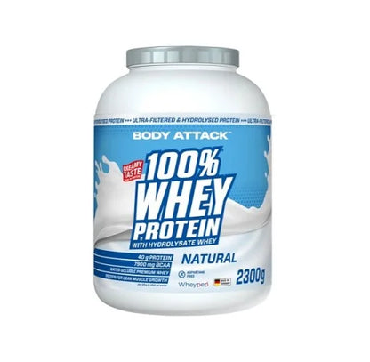 Body Attack 100% Whey Protein 2300g - SHOPOUTLET24. Der Protein und Supplement Dealer