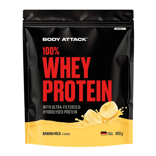 Body Attack 100% Whey Protein 900g - SHOPOUTLET24. Der Protein und Supplement Dealer