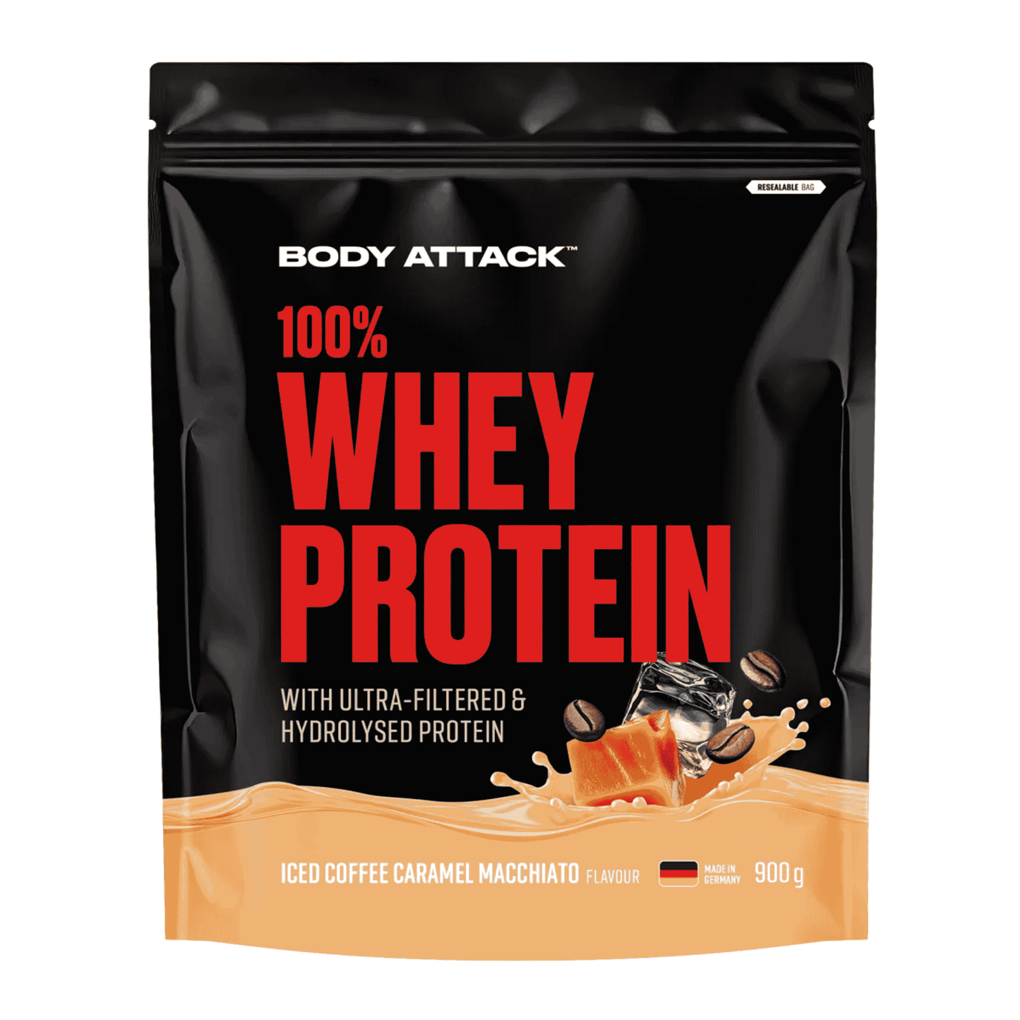 Body Attack 100% Whey Protein 900g