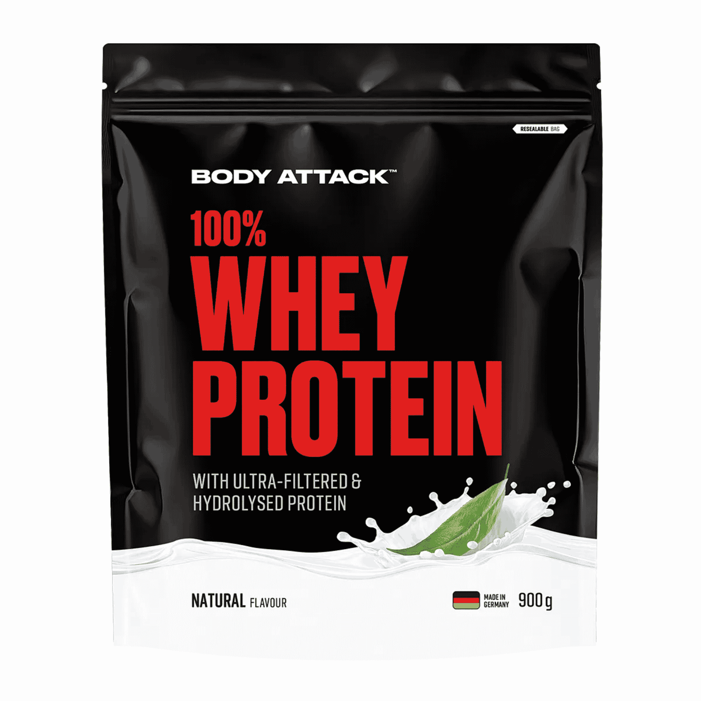 Body Attack 100% Whey Protein 900g
