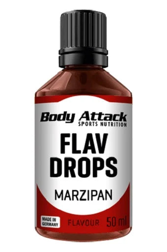 Body Attack Flavour Drops 50ml - SHOPOUTLET24. Der Protein und Supplement Dealer