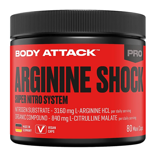 Body Attack Arginine Shock 80 Caps
