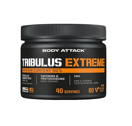 Body Attack Tribulus Extreme - 80 Caps - SHOPOUTLET24. Der Protein und Supplement Dealer