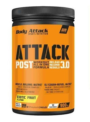 Body Attack POST ATTACK 3.0 900g - SHOPOUTLET24. Der Protein und Supplement Dealer