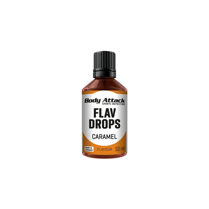 Body Attack Flavour Drops 50ml - SHOPOUTLET24. Der Protein und Supplement Dealer