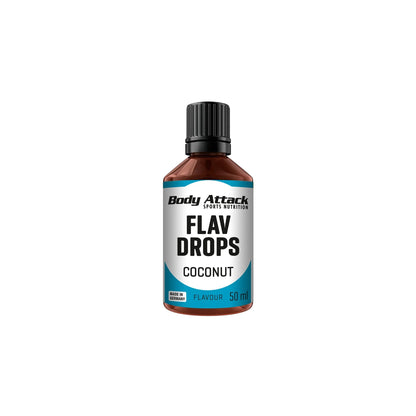 Body Attack Flavour Drops 50ml - SHOPOUTLET24. Der Protein und Supplement Dealer
