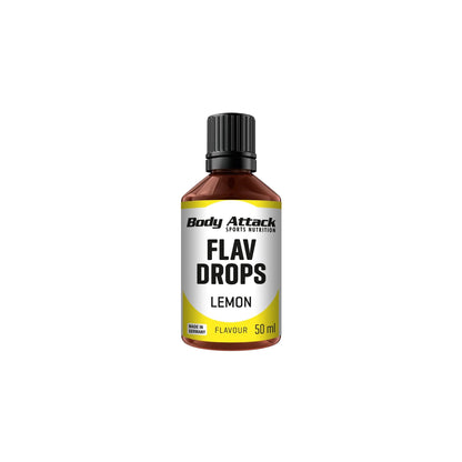 Body Attack Flavour Drops 50ml - SHOPOUTLET24. Der Protein und Supplement Dealer