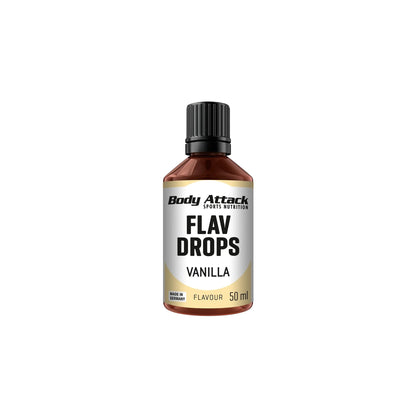 Body Attack Flavour Drops 50ml - SHOPOUTLET24. Der Protein und Supplement Dealer