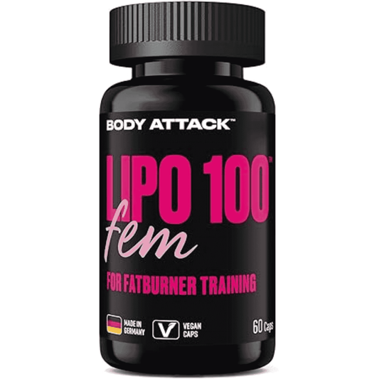 Body Attack Lipo 100 Fem 60 Kapseln