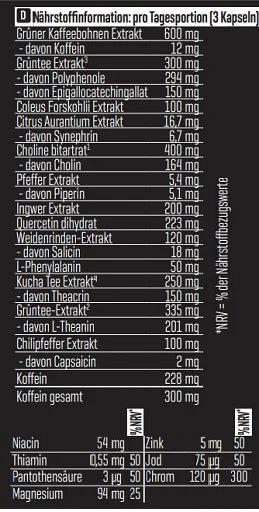 Body Attack LIPO 100-HARDCORE - 60 Caps - SHOPOUTLET24. Der Protein und Supplement Dealer