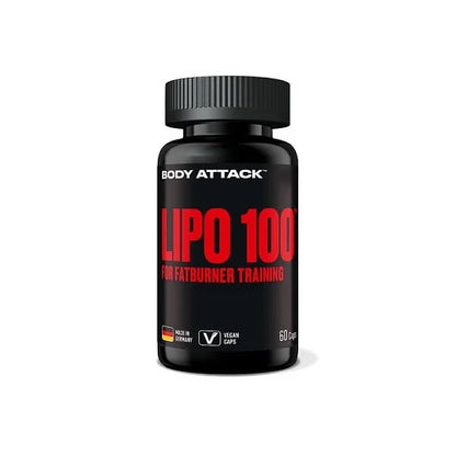 Body Attack Lipo 100 - 60 Kapseln - SHOPOUTLET24. Der Protein und Supplement Dealer