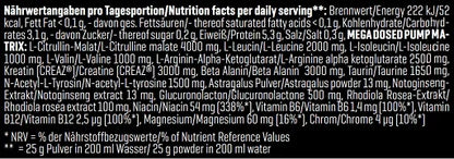 Body Attack Nitro Pump 3.0 - 400g - SHOPOUTLET24. Der Protein und Supplement Dealer