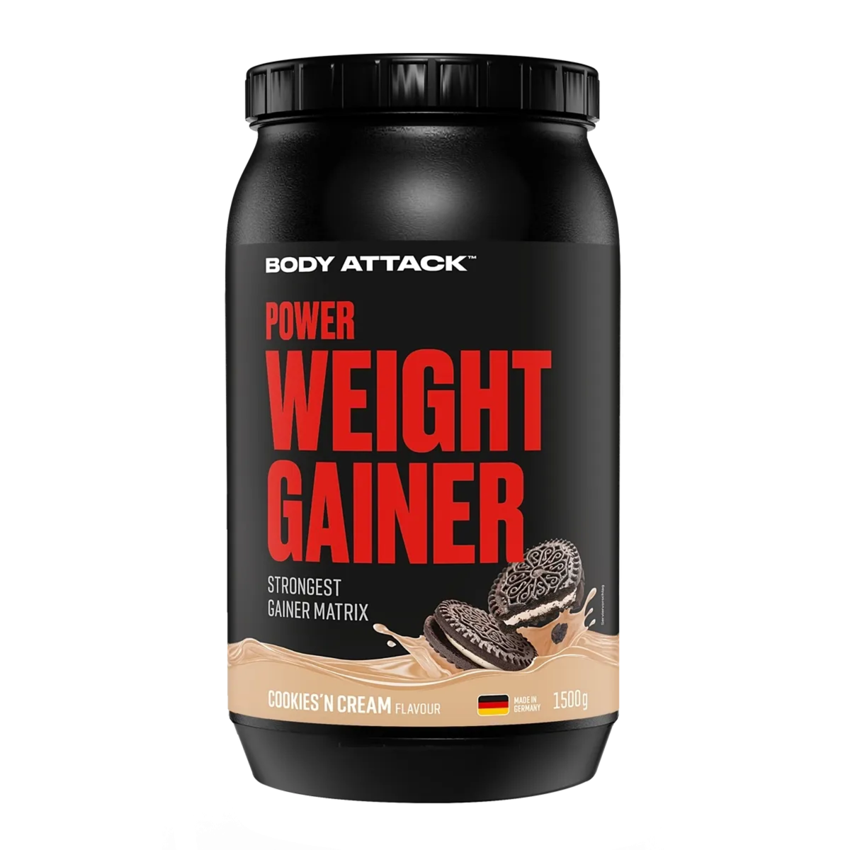 Body Attack Power Weight Gainer 1,5kg - SHOPOUTLET24. Der Protein und Supplement Dealer