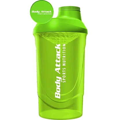 Body Attack Shaker 600ml - SHOPOUTLET24. Der Protein und Supplement Dealer