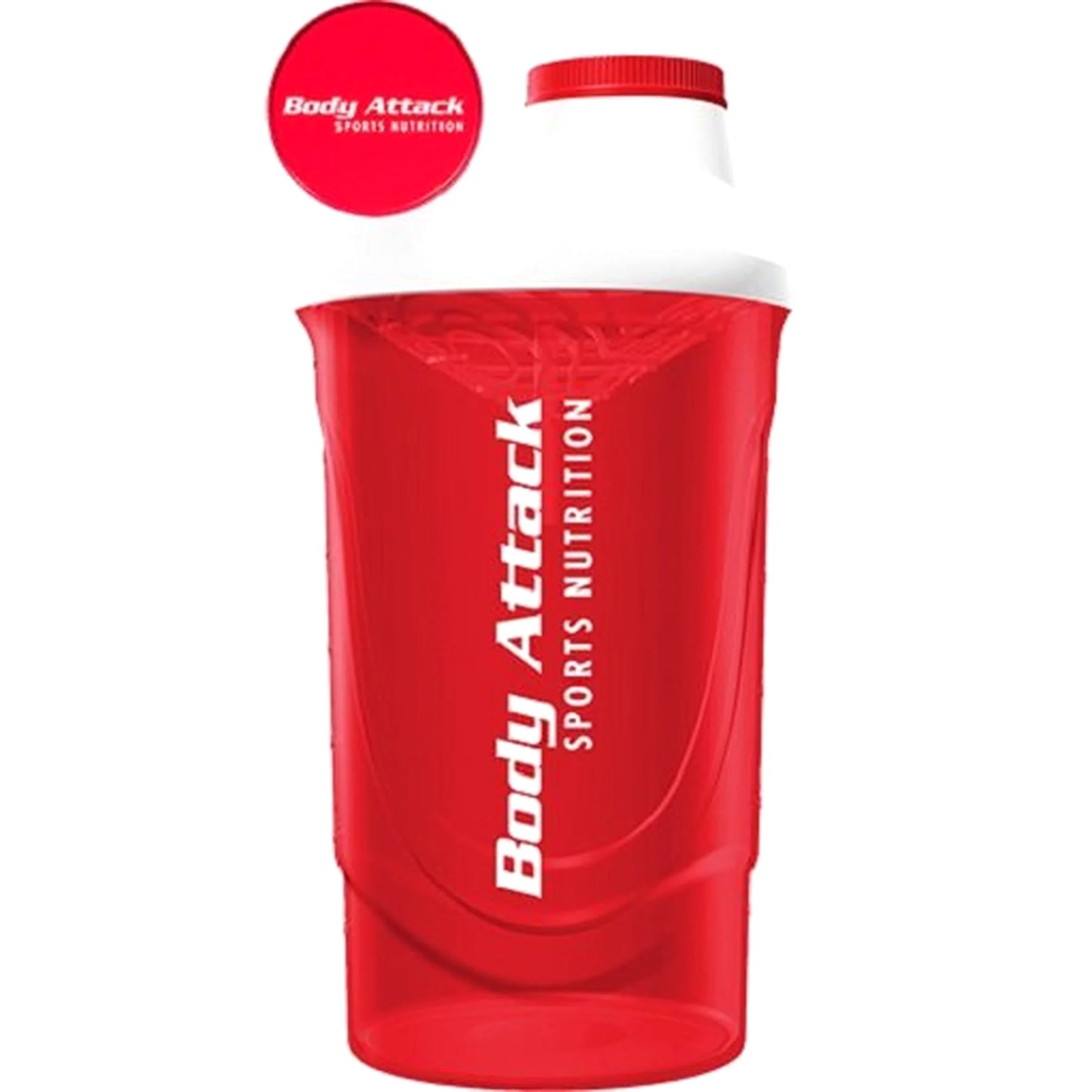 Body Attack Shaker 600ml - SHOPOUTLET24. Der Protein und Supplement Dealer
