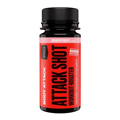 Body Attack Attack Shot 20 x 60ml - SHOPOUTLET24. Der Protein und Supplement Dealer