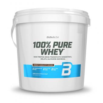 BioTech 100% Pure Whey 4000g - SHOPOUTLET24. Der Protein und Supplement Dealer