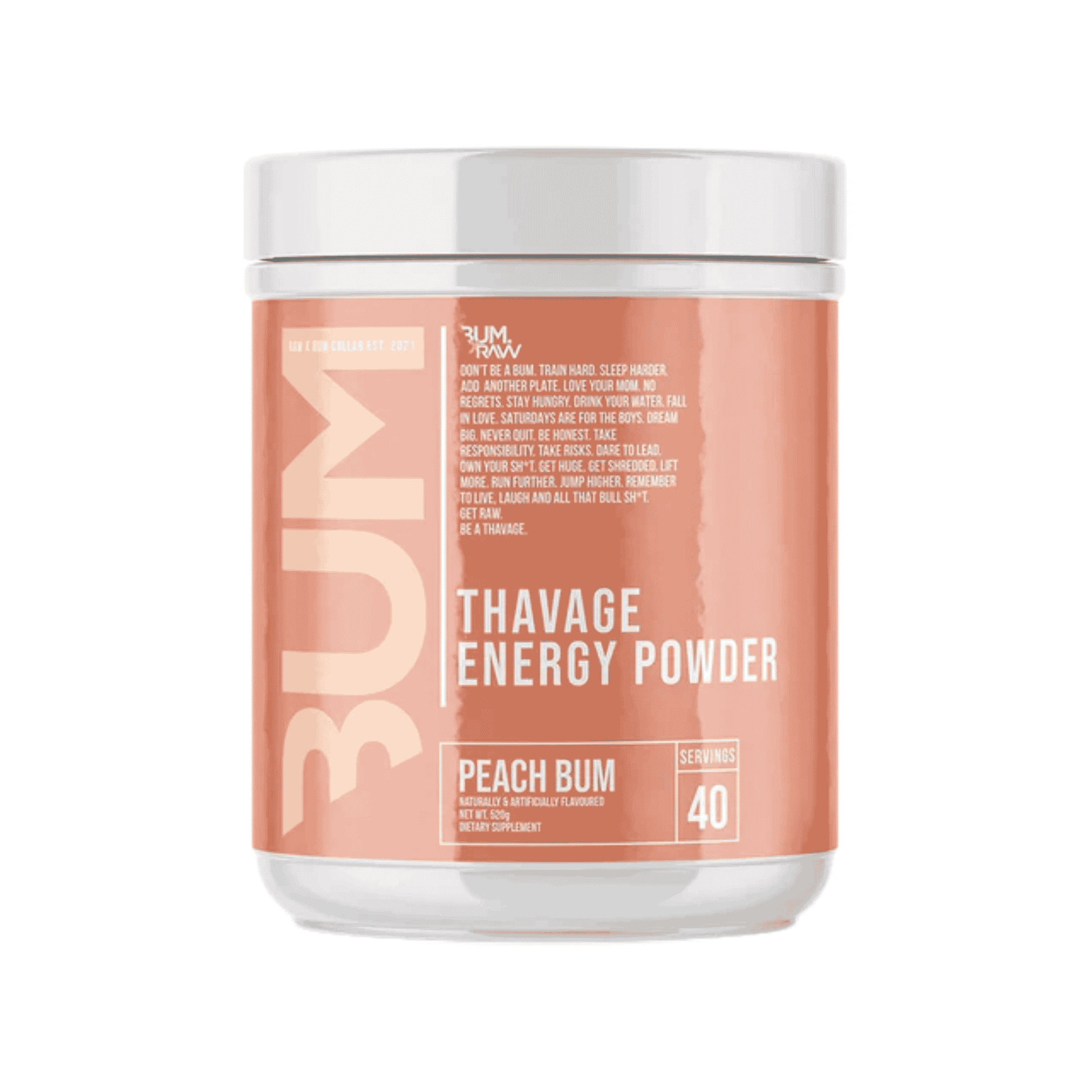 RAW Nutrition CBUM Thavage Pre-Workout 520g - SHOPOUTLET24. Der Protein und Supplement Dealer