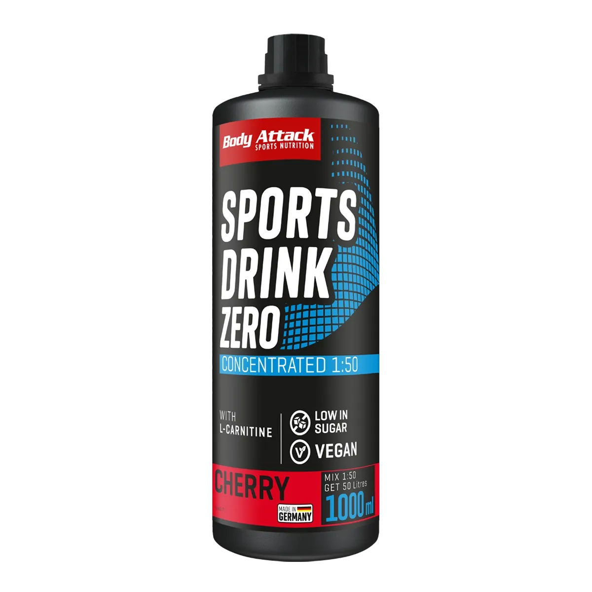Body Attack Sports Drink Zero 1000 ml - SHOPOUTLET24. Der Protein und Supplement Dealer