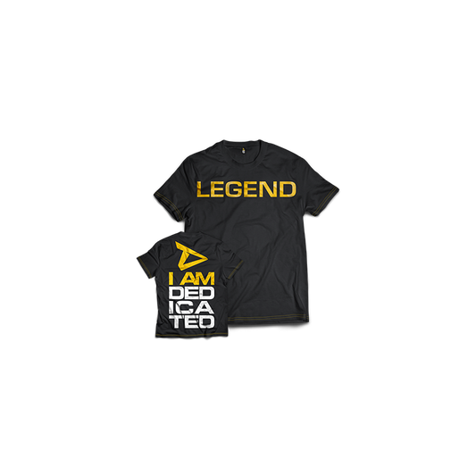 Dedicated T-Shirt "Legend" - SHOPOUTLET24. Der Protein und Supplement Dealer