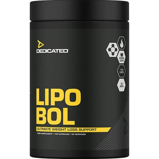 Dedicated Lipo-Bol 100 Kapseln - SHOPOUTLET24. Der Protein und Supplement Dealer