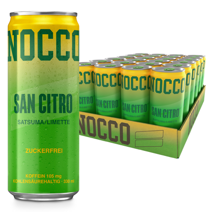 Nocco BCAA Drink 24 x 330 ml - SHOPOUTLET24. Der Protein und Supplement Dealer