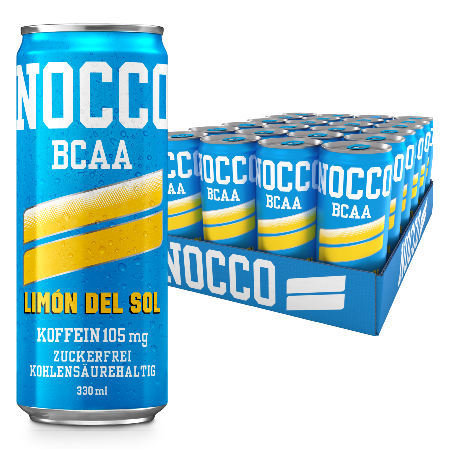 Nocco BCAA Drink 24 x 330 ml - SHOPOUTLET24. Der Protein und Supplement Dealer