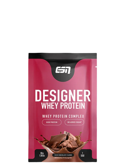 ESN Designer Whey 10 x 30g Probe - SHOPOUTLET24. Der Protein und Supplement Dealer