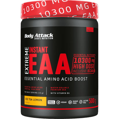 Body Attack Extreme Instant EAA - 500g - SHOPOUTLET24. Der Protein und Supplement Dealer