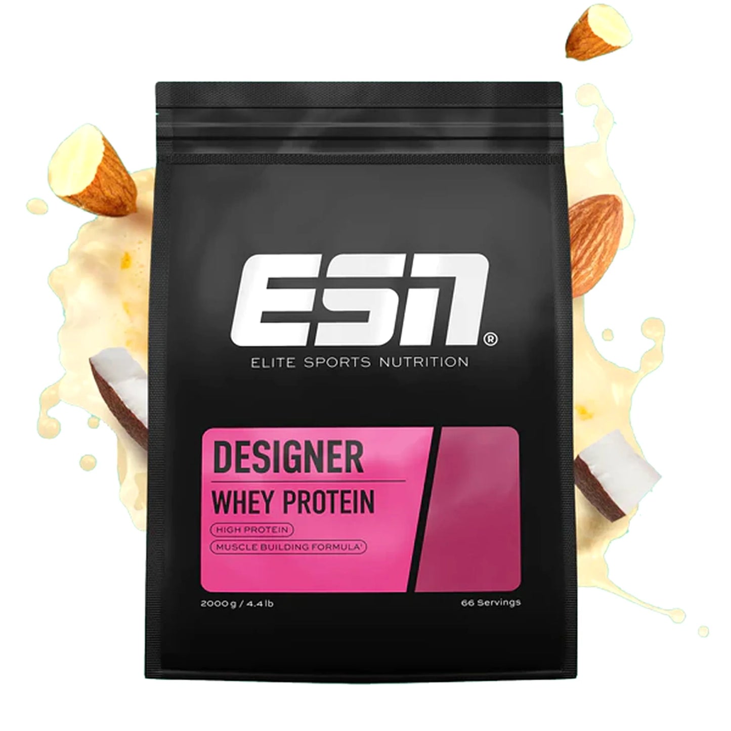 ESN Designer Whey 2000g - SHOPOUTLET24. Der Protein und Supplement Dealer