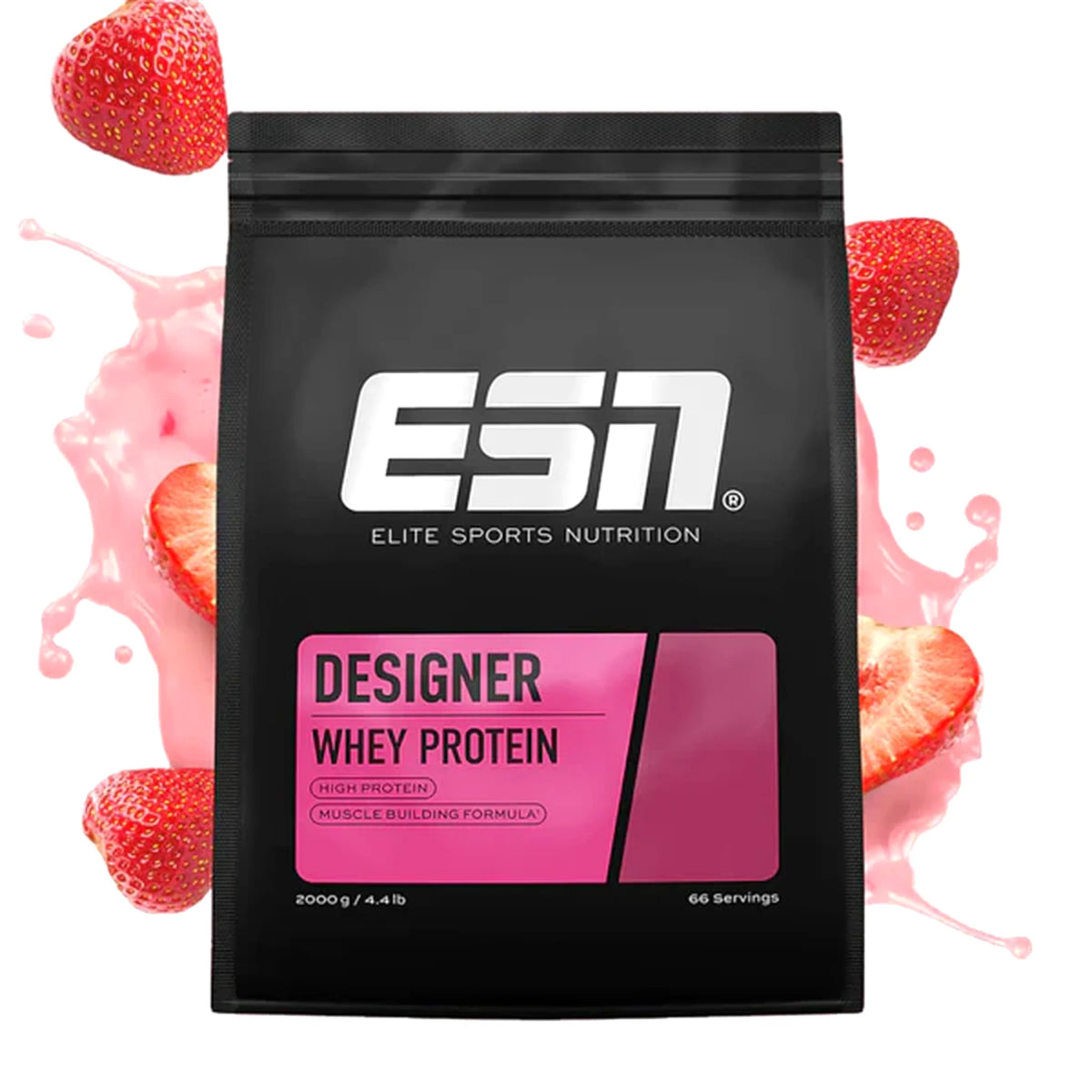 ESN Designer Whey 2000g - SHOPOUTLET24. Der Protein und Supplement Dealer