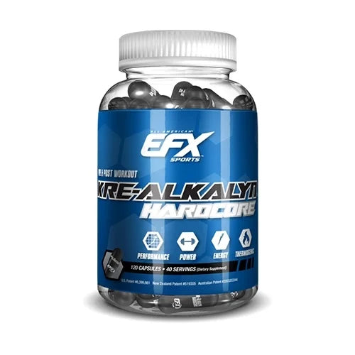 EFX Kre-Alkalyn Hardcore 120 Caps - SHOPOUTLET24. Der Protein und Supplement Dealer