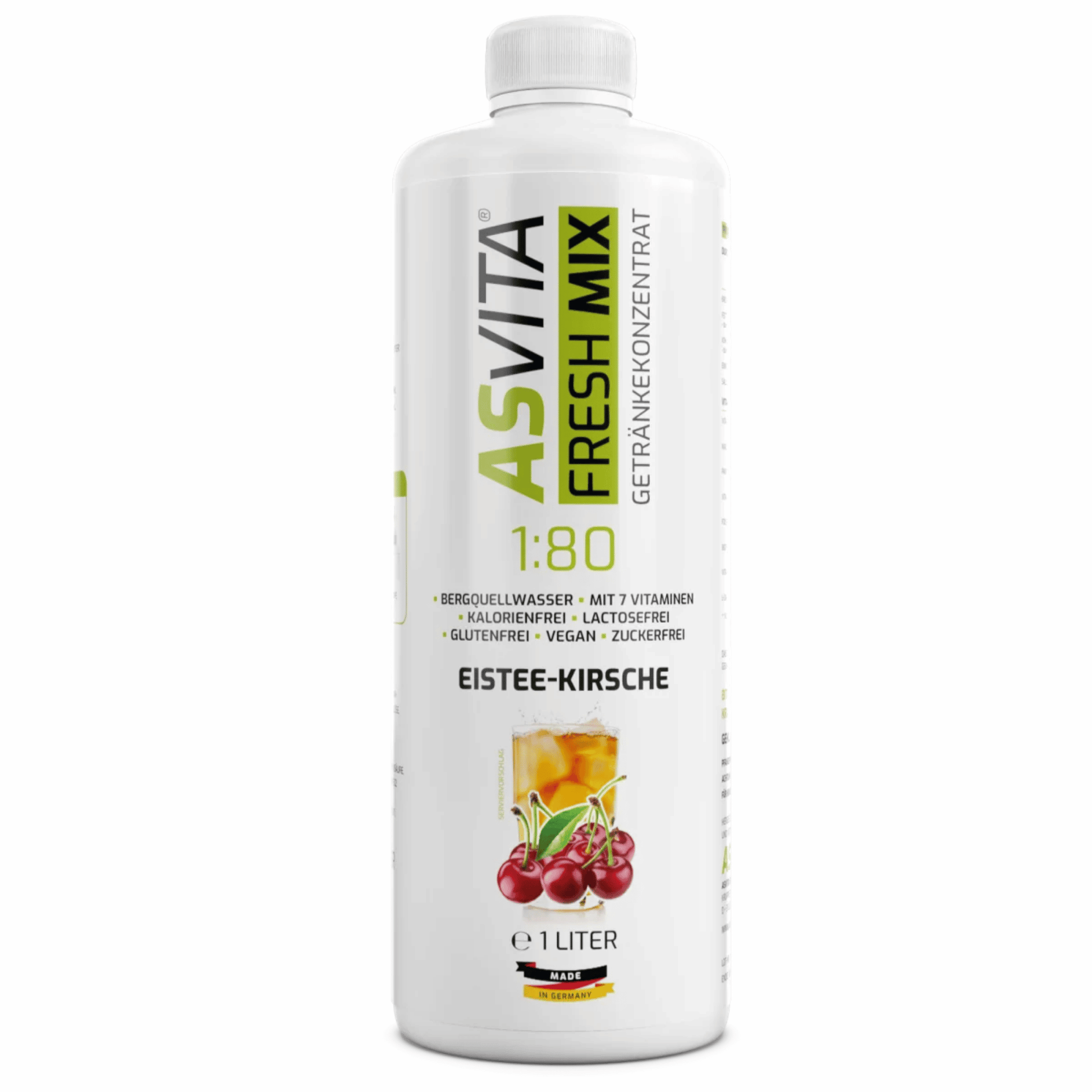 ASVita Fresh Mix Mineralgetränk 1/80 - 1L - SHOPOUTLET24. Der Protein und Supplement Dealer