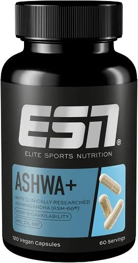 ESN Ashwa 60 Kapseln - SHOPOUTLET24. Der Protein und Supplement Dealer