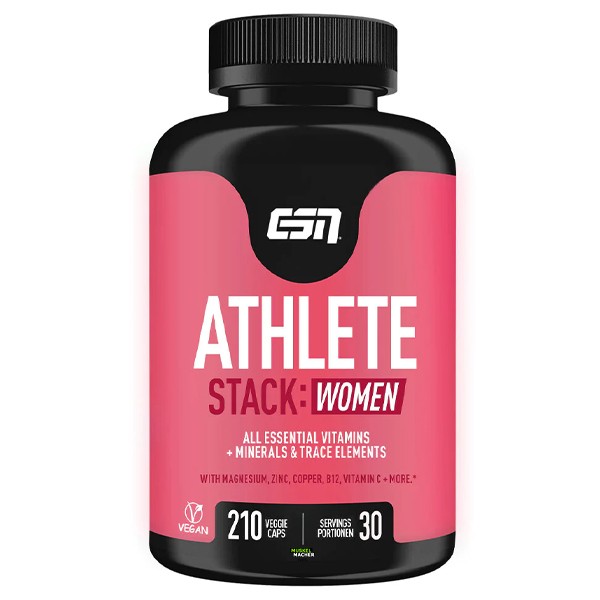 ESN Athlete Stack:WOMEN 210 Kapseln