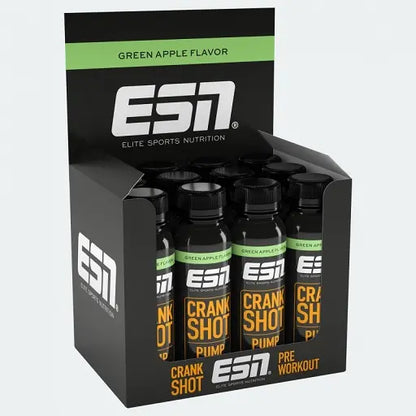 ESN Crank Pump Shot 12x 95ml - SHOPOUTLET24. Der Protein und Supplement Dealer