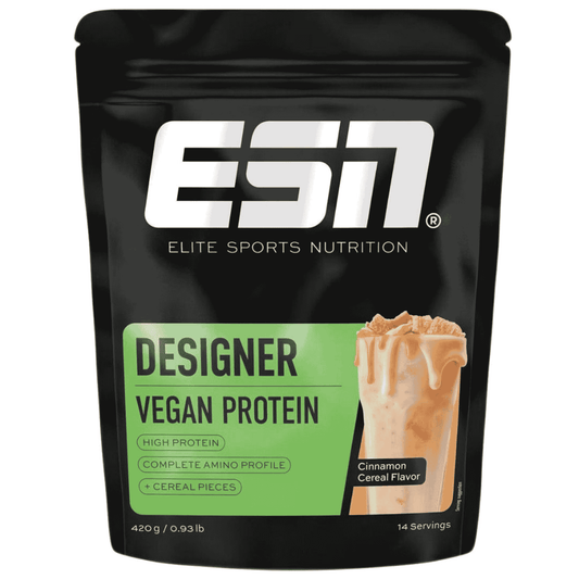 ESN Designer Vegan Protein 420g - SHOPOUTLET24. Der Protein und Supplement Dealer