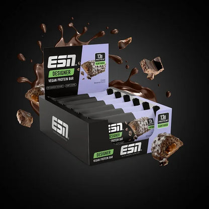 ESN Designer Vegan Protein Bar Box 12x55g - SHOPOUTLET24. Der Protein und Supplement Dealer