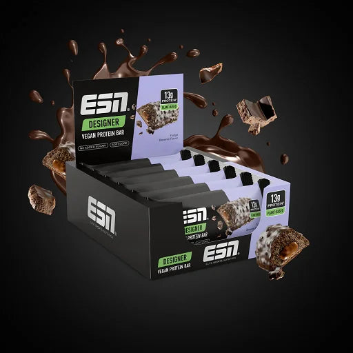 ESN Designer Vegan Protein Bar Box 12x55g