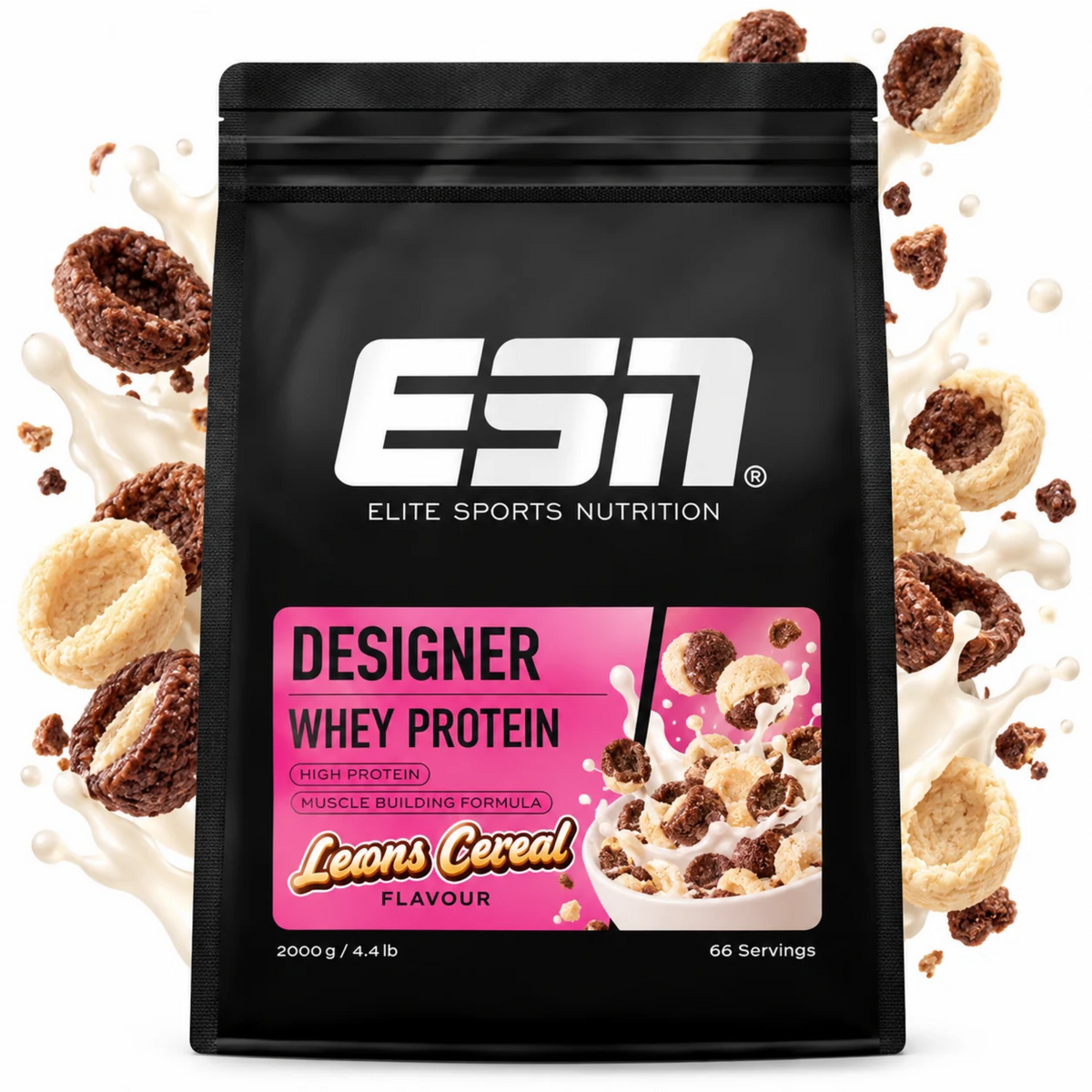 ESN Designer Whey 2000g - SHOPOUTLET24. Der Protein und Supplement Dealer