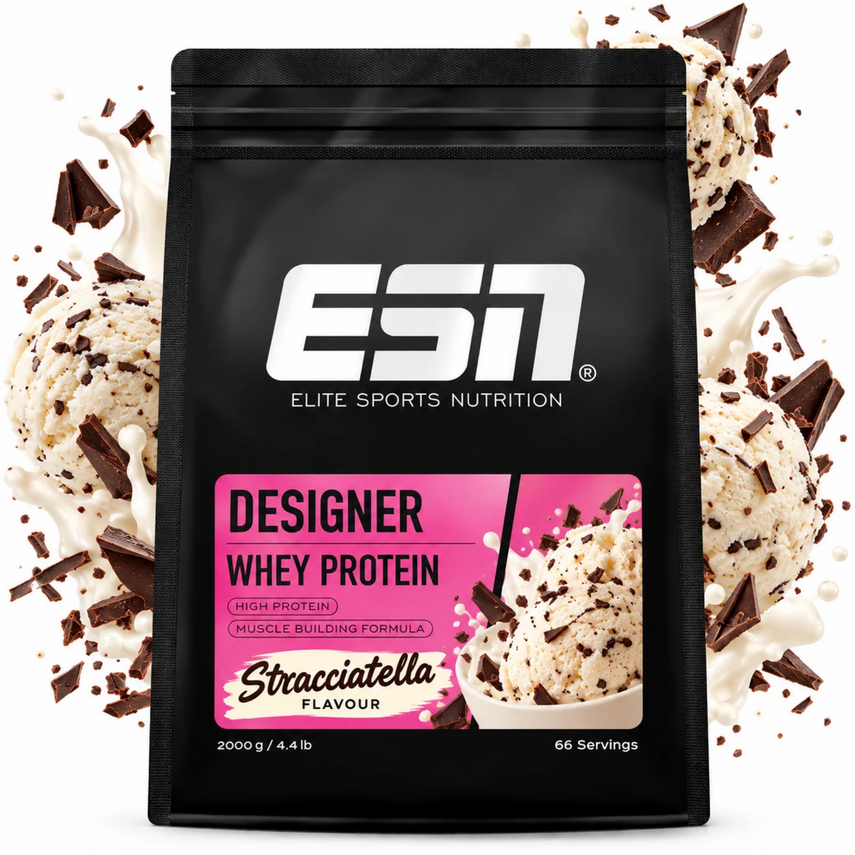ESN Designer Whey 2000g - SHOPOUTLET24. Der Protein und Supplement Dealer