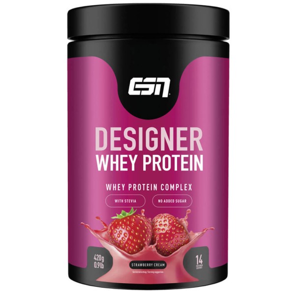 ESN Designer Whey 420g Dose - SHOPOUTLET24. Der Protein und Supplement Dealer