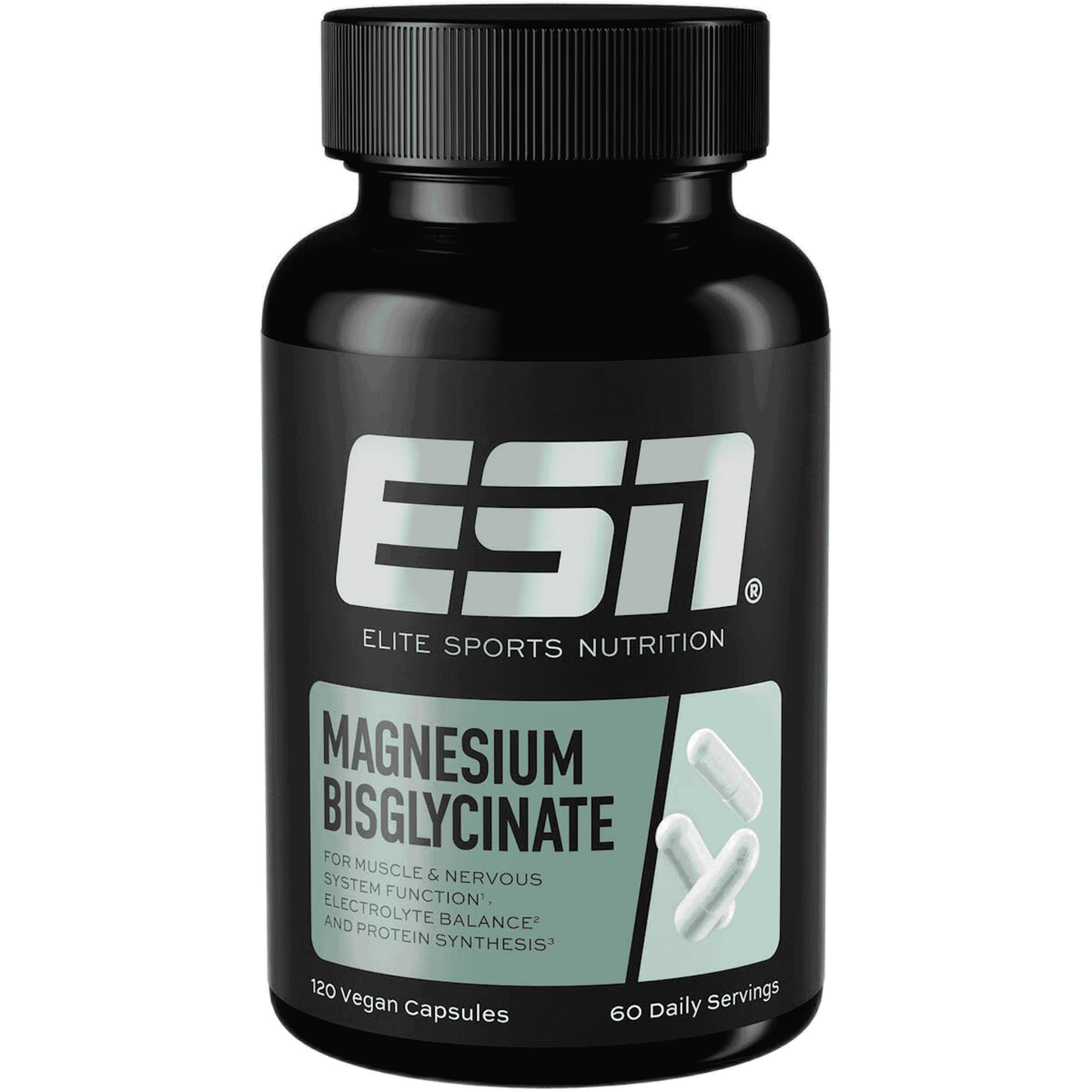 ESN Magnesium Bisglycinat 120 Kapsel - SHOPOUTLET24. Der Protein und Supplement Dealer