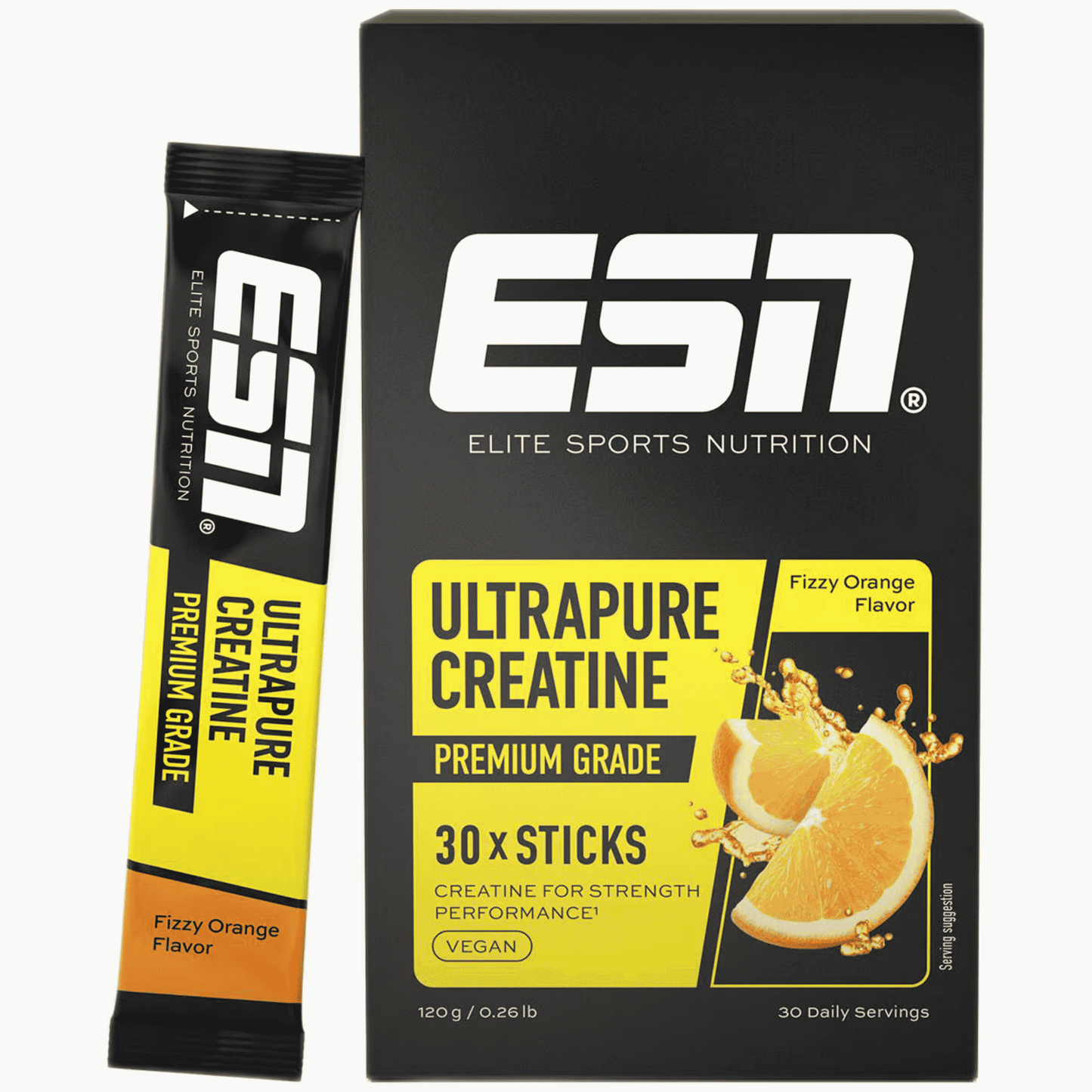 ESN Ultrapure Kreatin 30x4g Sticks