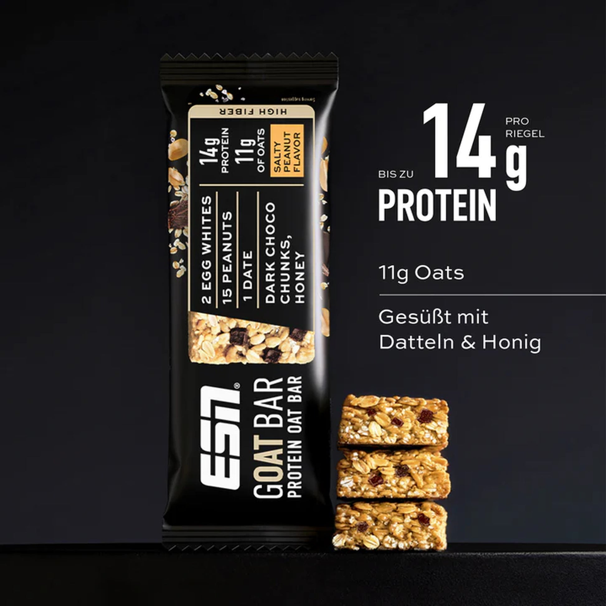 ESN Goat Bar 12x55g - SHOPOUTLET24. Der Protein und Supplement Dealer