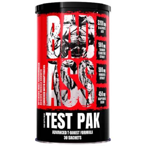 Bad Ass Test Pak 30 Sachets - SHOPOUTLET24. Der Protein und Supplement Dealer