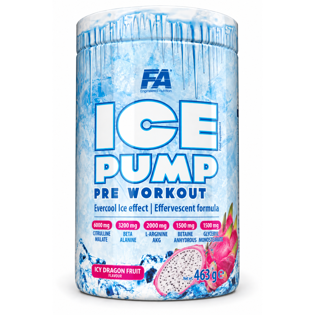 FA Nutrition ICE Pump Pre-Workout - 463g